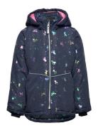 Nmfmaxi Jacket Foil Aop Noos Navy Name It