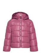 Kognewemmy Savannah Quiltd Jacket Cp Otw Purple Kids Only