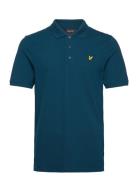 Plain Polo Shirt Navy Lyle & Scott