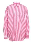 Pocket Over Shirt Pink Mango