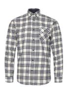 Checked Twill Shirt L/S White Lindbergh