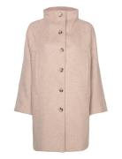 Slfvinni Wool Coat Beige Selected Femme