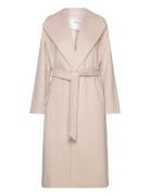 Slfrosa Wool Coat B Noos Beige Selected Femme