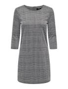 Onlbrilliant 3/4 Check Dress Noos Jrs Grey ONLY