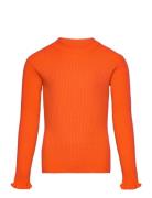 Nkfvianna Ls Slim Knit N Orange Name It