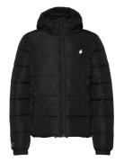 Hooded Sports Puffr Jacket Black Superdry