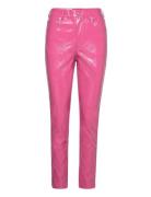 Jxberlin Slim Hw Faux Leat Pants Noos Pink JJXX