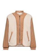 Nmmnalo Bomber Sherpa Jacket Lil Brown Lil'Atelier