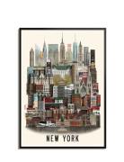 New York Standard Poster Patterned Martin Schwartz