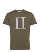 Encore Bouclé T-Shirt Khaki Les Deux