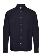 Kristian Oxford Shirt Navy Les Deux