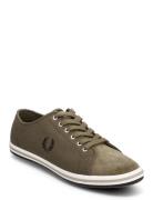 Kingston Heavy Canvas/Suede Khaki Fred Perry