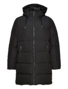 Carnewdolly Long Puffer Coat Cc Otw Black ONLY Carmakoma