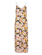 Dustinmd Print Strap Dress Brown Modström