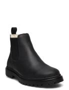 Booties - Flat - With Elastic Black ANGULUS