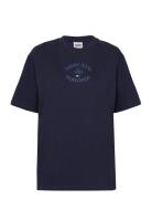 Tjw Rlx Worldwide Tee Navy Tommy Jeans