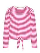 Vmsillealma Ls Knot Top Jrs Girl Pink Vero Moda Girl