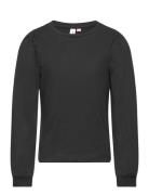 Vmkerry Ls O-Neck Top Jrs Girl Black Vero Moda Girl