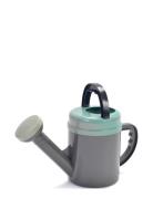 Green Bean Watering Can Round H: 21 Cm Grey Dantoy