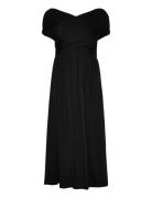 Cupro Dress Black Rosemunde