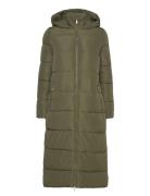 Onlanna X Long Hood Puffer Coat Otw Green ONLY