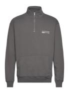 Wblass Tech Half-Zip Grey Woodbird