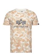 Basic T-Shirt Camo Beige Alpha Industries