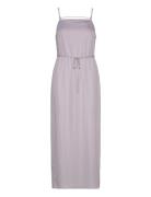 Recycled Cdc Midi Slip Dress Purple Calvin Klein