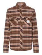 Resteröds Flannel Shirt Brown Resteröds