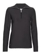 Florence Ls Roll Neck Black Daily Sports