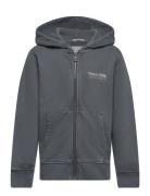 Garment Dye Hoody Jacket Grey Tom Tailor