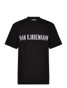 Logo Boxy Tee L/S Black HAN Kjøbenhavn