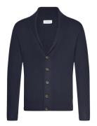 Ecovero Shawl Collar Cardigan Navy Lindbergh