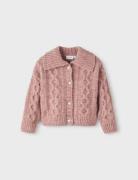 Nmfohalli Ls Short Knit Card Pink Name It