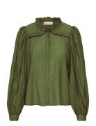 Kayakb Blouse Green Karen By Simonsen