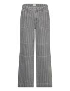 Grey Stripe Denim Krauer Jeans Grey Mads Nørgaard