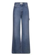 Esbow Baggy Jeans Denim F Blue Enkel Studio