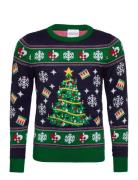 Christmas Tree Sweater Led Kids Patterned Christmas Sweats