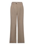 Ankermd Wide Pants Beige Modström