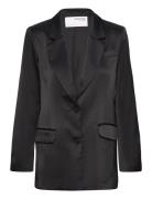 Slftasja Ls Relaxed Blazer Black Selected Femme