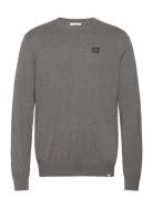 Etienne Patch Knit Grey Les Deux