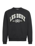 University Sweatshirt Black Les Deux