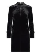D6Sloane Velvet Dress Black Dante6