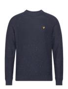 Raglan D Gal Crew Neck Navy Lyle & Scott