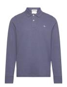 Reg Shield Ls Pique Polo Blue GANT