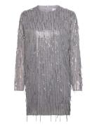 Madelin Sequin Dress Silver Hosbjerg