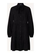 Rosalie Jacquard Dress Black Lexington Clothing