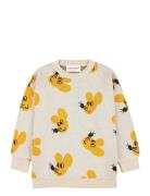 Mouse All Over Jacquard Cotton Jumper Yellow Bobo Choses