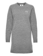 Anne Lambswool Dress Grey Double A By Wood Wood