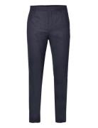 Houndstooth Slim Suit Pants Navy Calvin Klein